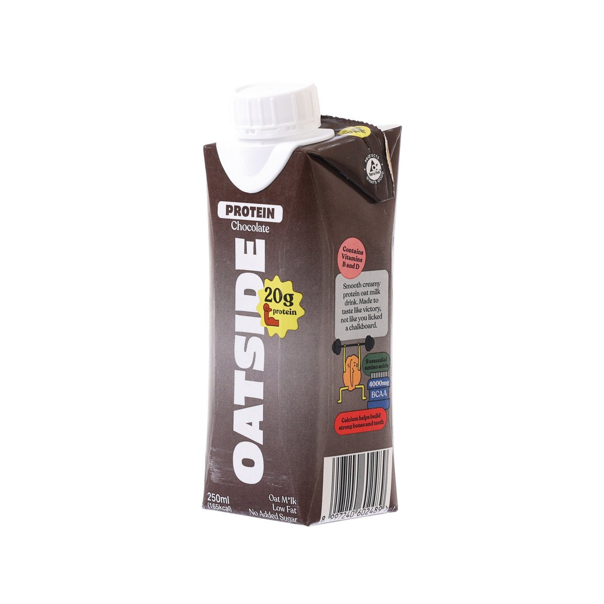 OATSIDE Protein Chocolate Oat Milk [Tetra Pack]  (250mL)
