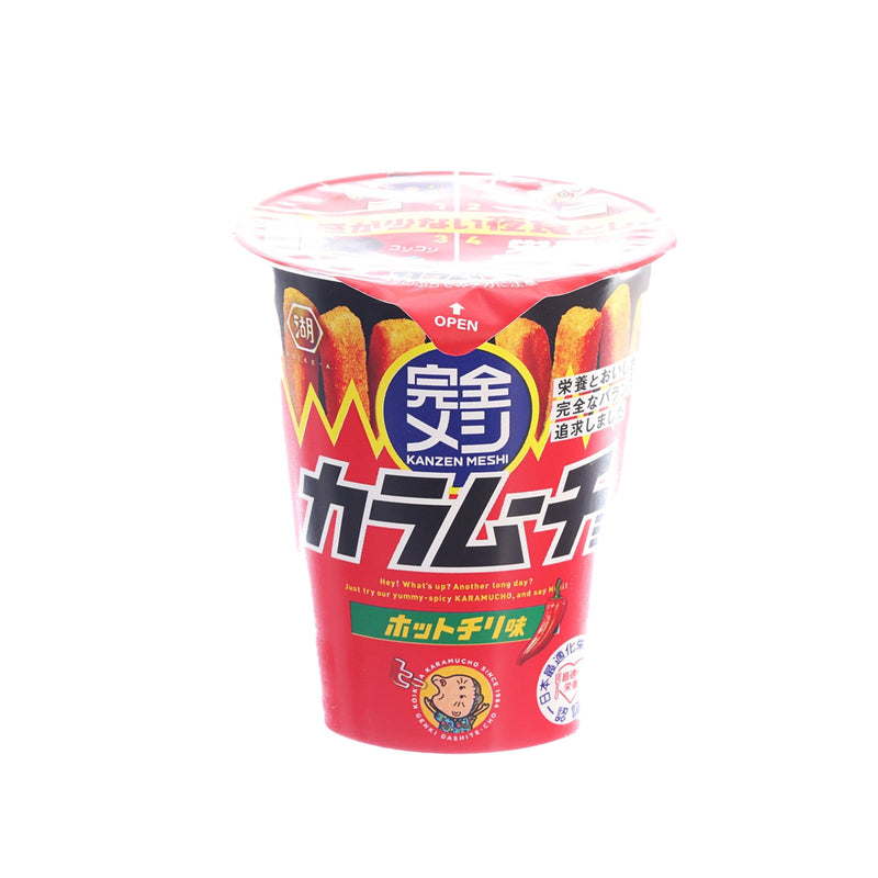KOIKEYA KANZEN MESHI Karamucho Stick Snack - Hot Chilli  (38g)