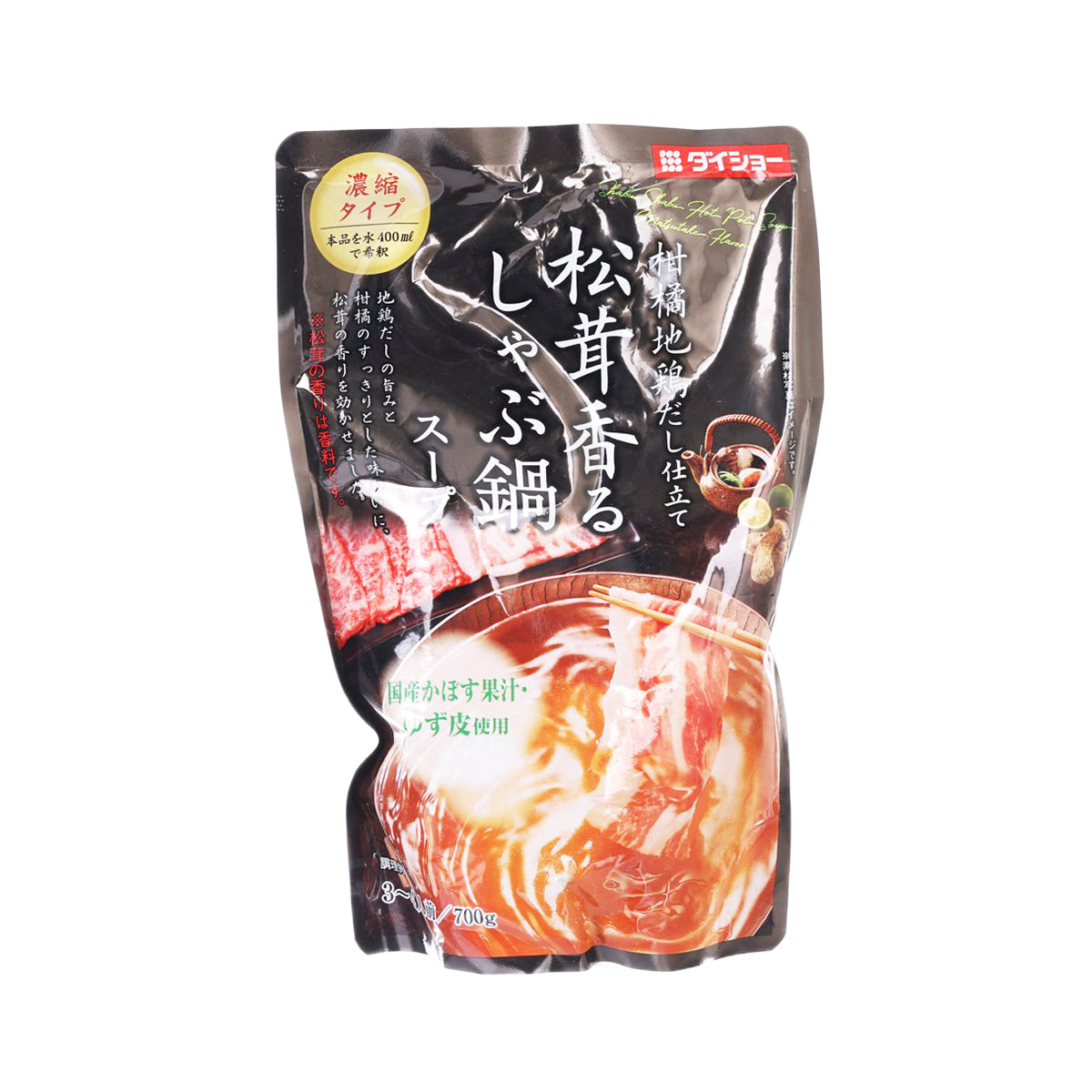 DAISHO 松茸香柑橘地雞涮涮鍋火鍋湯 (濃縮) (700g)