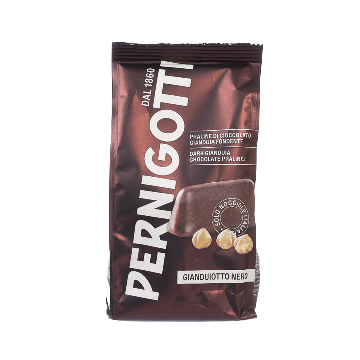 PERNIGOTTI Dark Gianduia Pralines Chocolate  (140g)