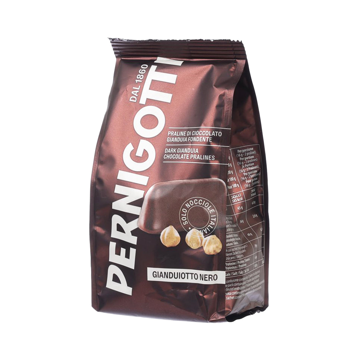 PERNIGOTTI Dark Gianduia Pralines Chocolate  (140g)