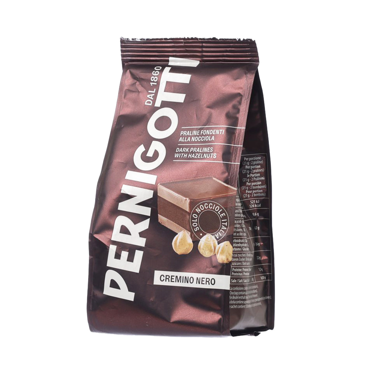 PERNIGOTTI 榛果夾心黑朱古力 (140g)