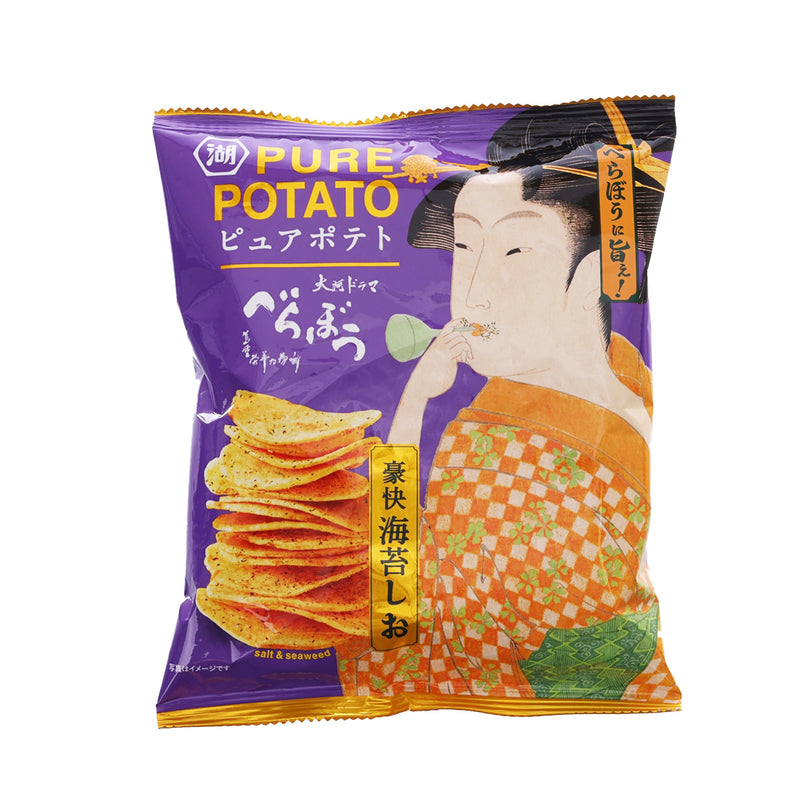 KOIKEYA Pure Potato Chips - Seaweed Salt  (50g)