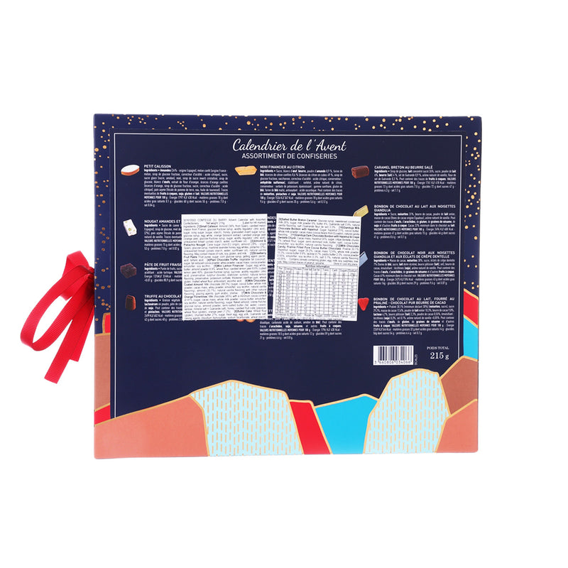 COMTESSE DU BARRY Advent Calendar with Assorted Confectionery  (215g)