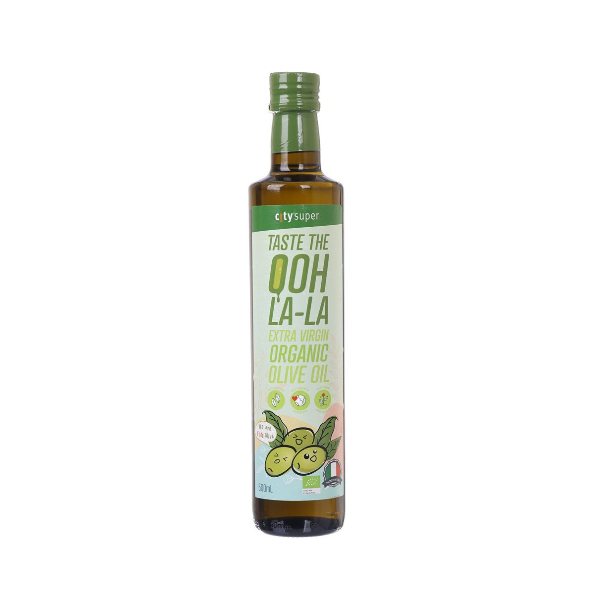 CITYSUPER Extra Virgin Organic Olive Oil  (500mL)