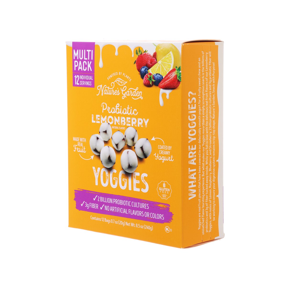 NATURE'S GARDEN Probiotic Lemonberry Yoggies  (12pcs)
