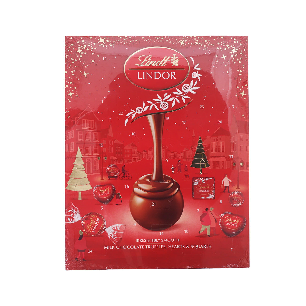 LINDT Lindor Milk Chocolate Advent Calendar  (235g)