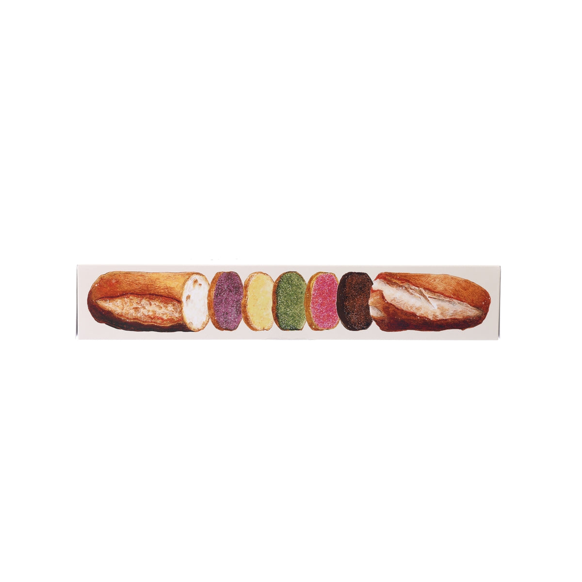 YATARO Rusco Colorful Sweet Rusks Gift Box  (15pcs)