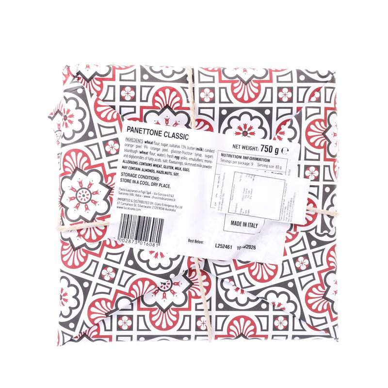 LUCA CIANO Classico Panettone (Hand Wrapped)  (750g)