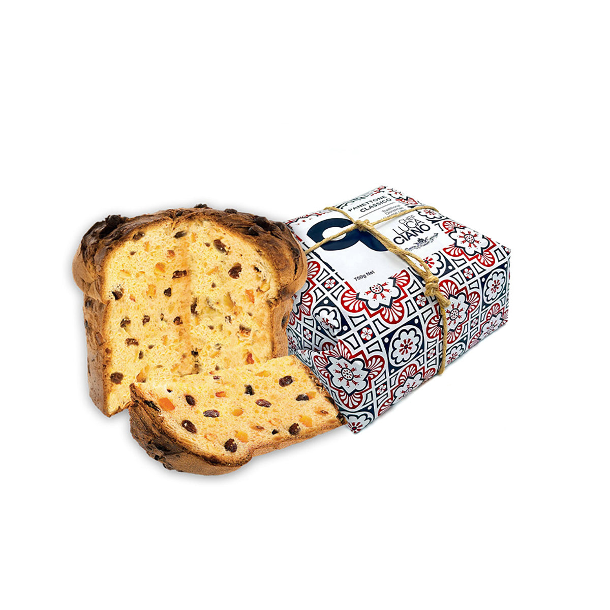 LUCA CIANO Classico Panettone (Hand Wrapped)  (750g)