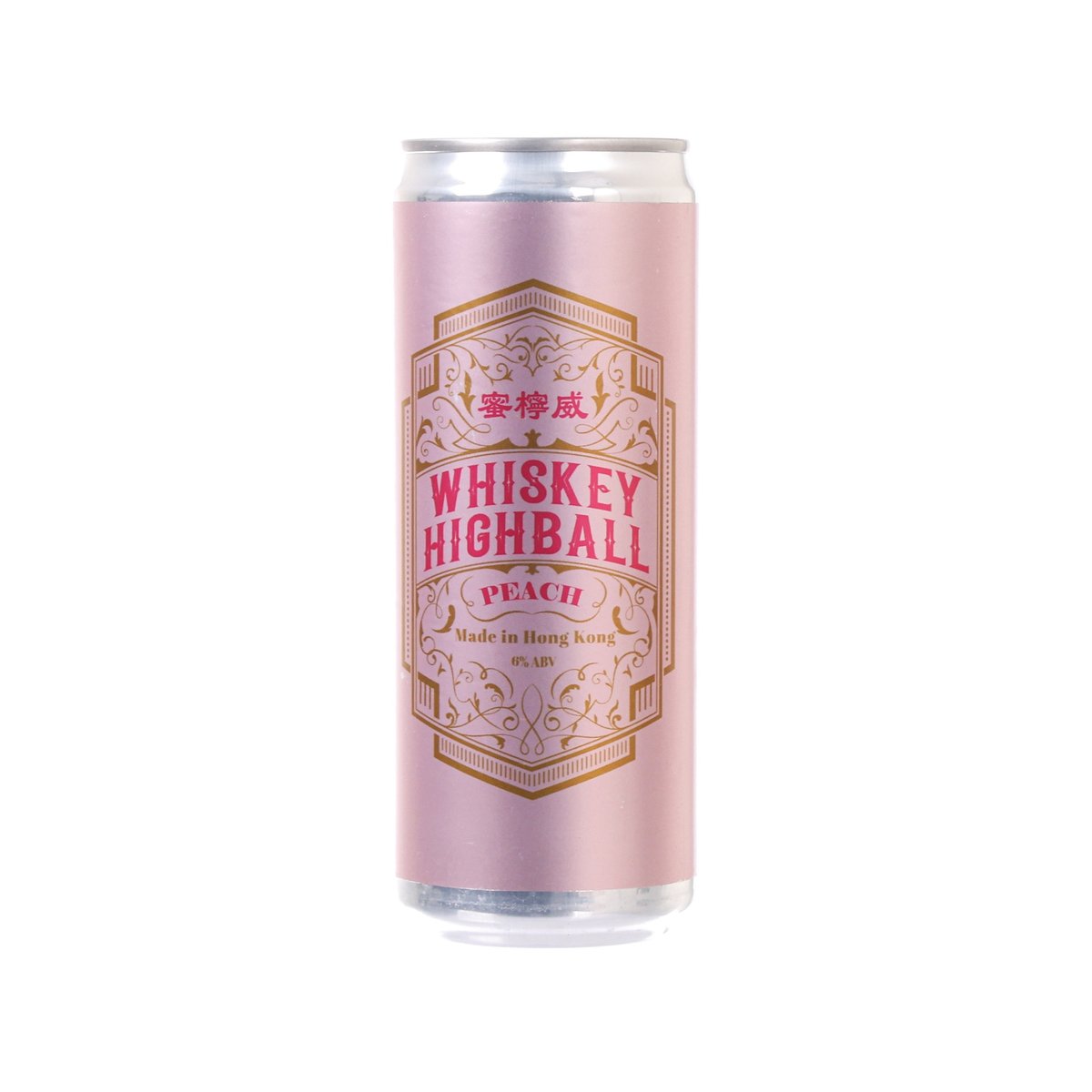 蜜檸威 ⽩桃威⼠忌梳打 (酒精濃度6%) [罐裝] (330mL)