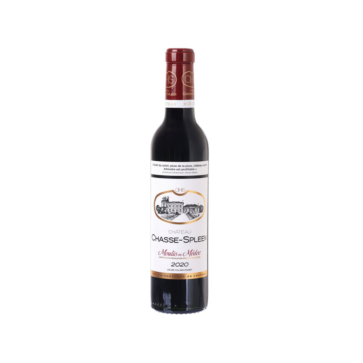 CHATEAU CHASSE SPLEEN Moulis en Medoc 2020 (375mL)
