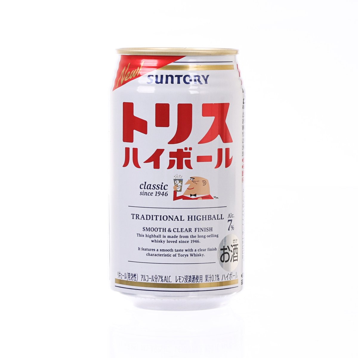 三得利 Uncle Torys 傳統高球酒 - 原味 (酒精濃度7%) [罐裝] (350mL)