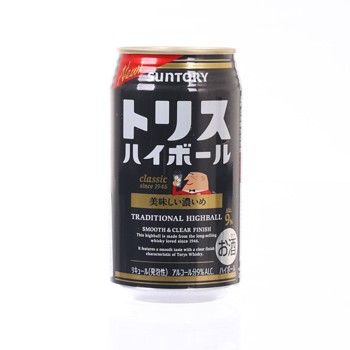 三得利 Uncle Torys 傳統高球酒 - 濃醇 (酒精濃度9%) [罐裝] (350mL)
