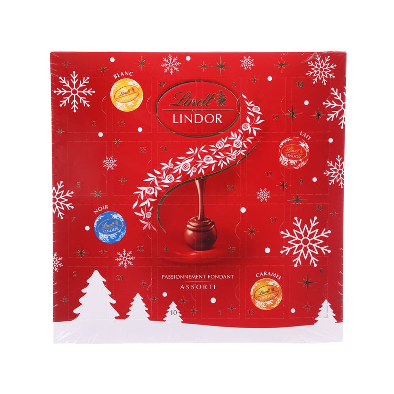 LINDT Assorted Chocolate Xmas Advent Calendar  (109g)