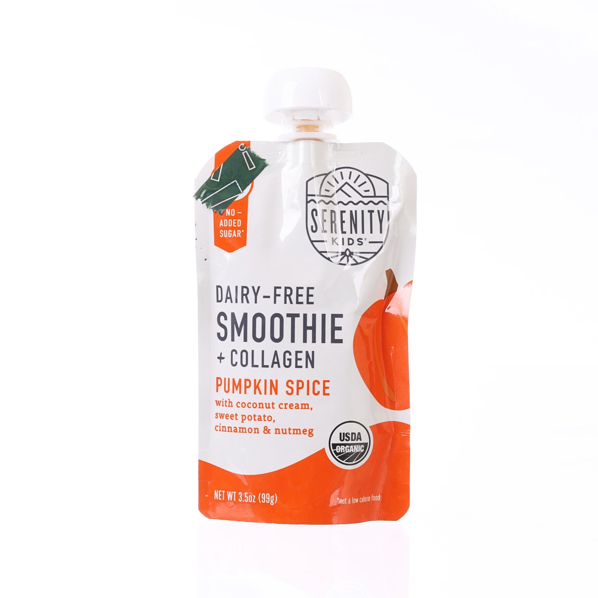 SERENITY KIDS Dairy-Free Smoothie - Pumpkin Spice + Collagen [Pouch]  (99g)
