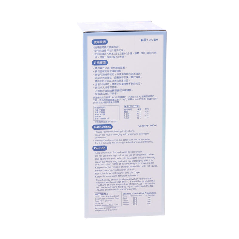 SANRIO 25 不鏽鋼水樽900毫升 - HG