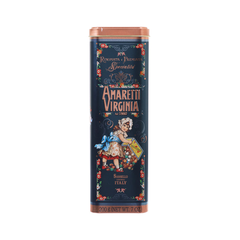 VIRGINIA Soft Amaretti Biscuit - 165th Anniversary Spaghetti Tin  (200g)