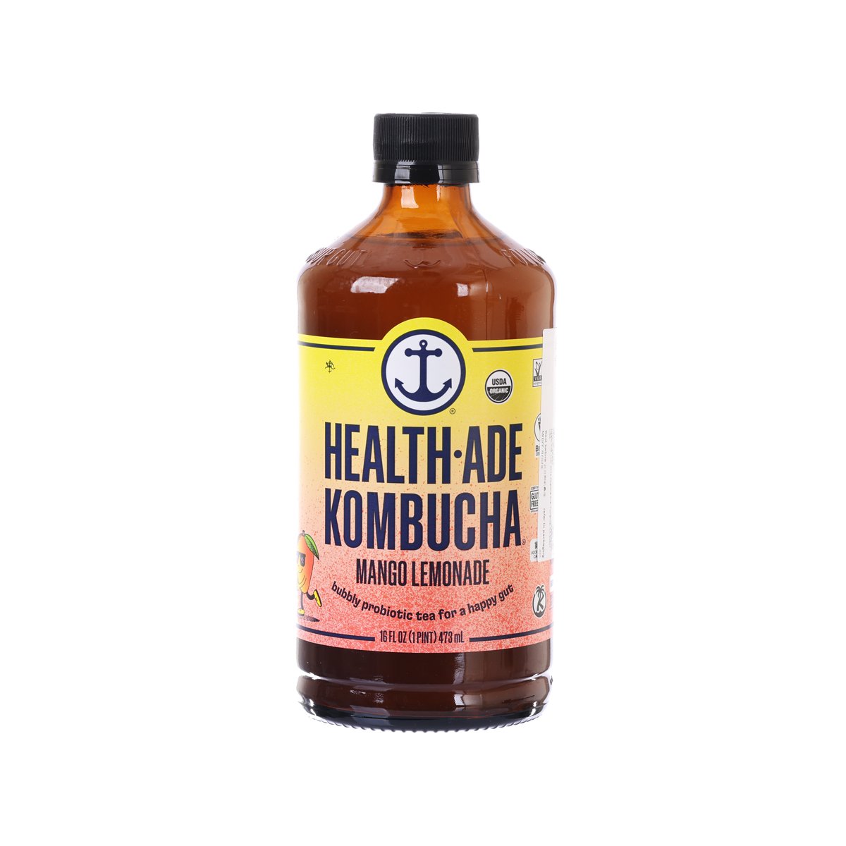 HEALTH ADE KOMBUCHA 有機紅茶菌 - 芒果檸檬 (473mL)