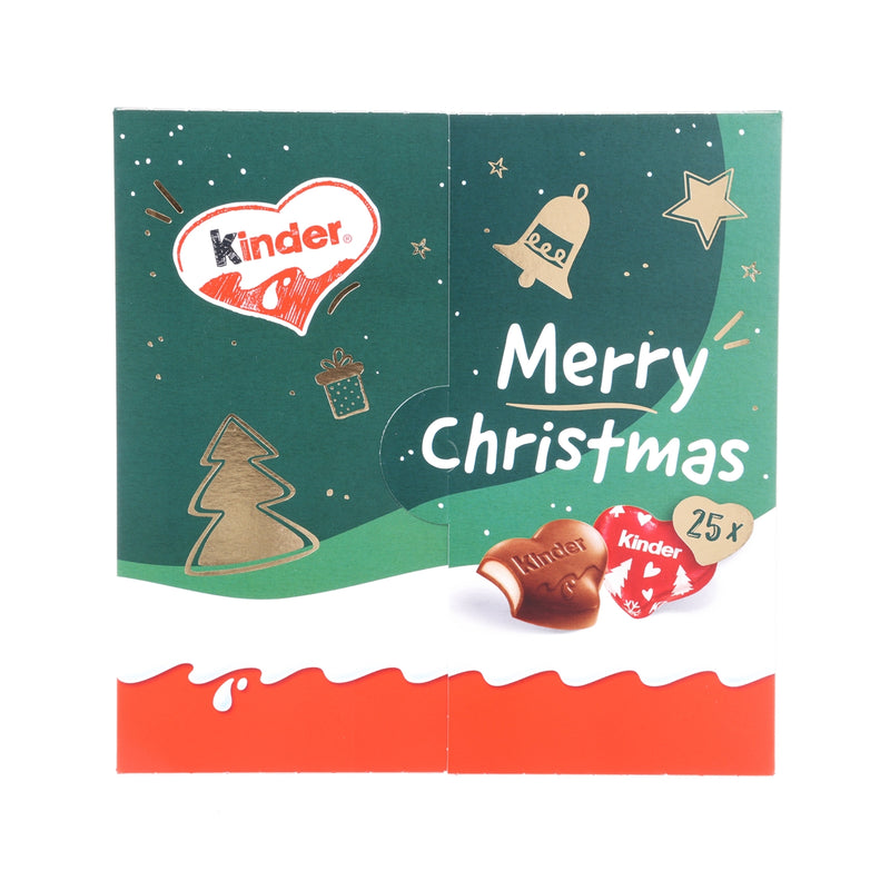 KINDER Christmas Mini Chocolate Heart  (107g)