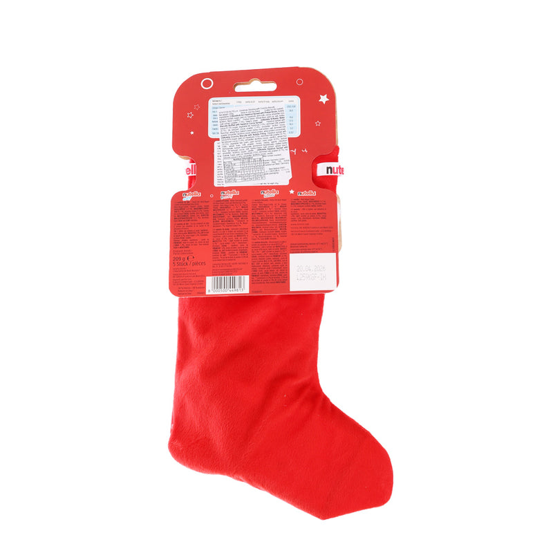 NUTELLA Christmas Stocking with Crunchy Biscuits  (209g)