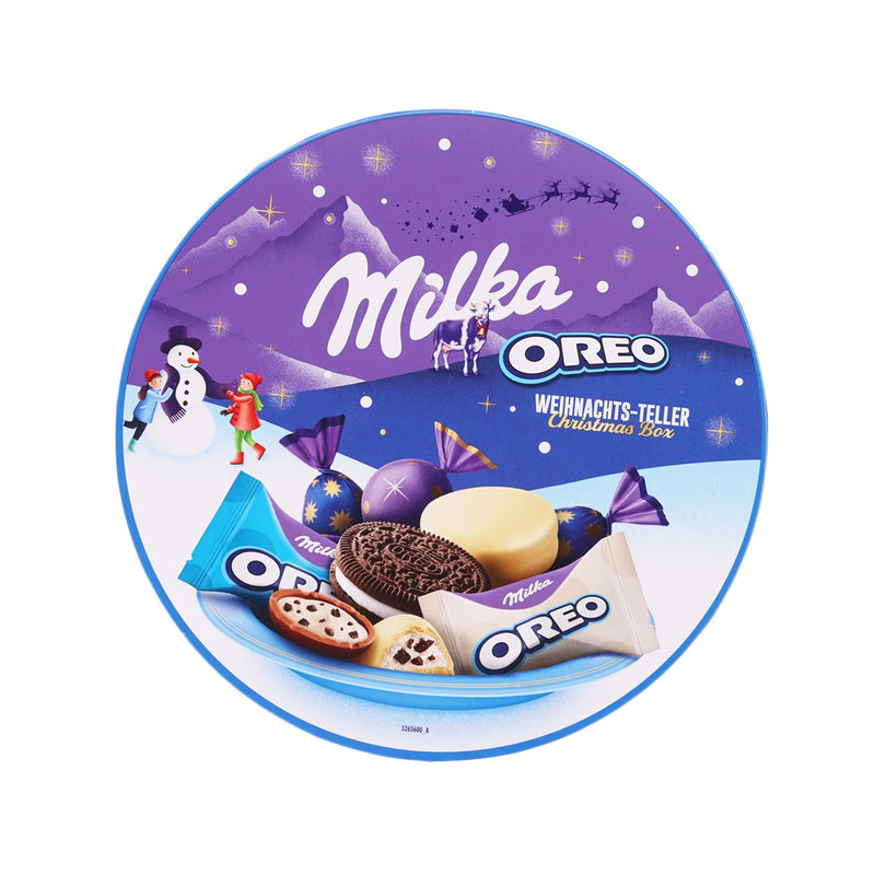 MILKA Milka & Oreo Christmas Plate  (197g)