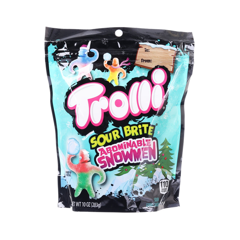 TROLLI Sour Brite Gummy Candy - Abominable Snowmen  (283g)