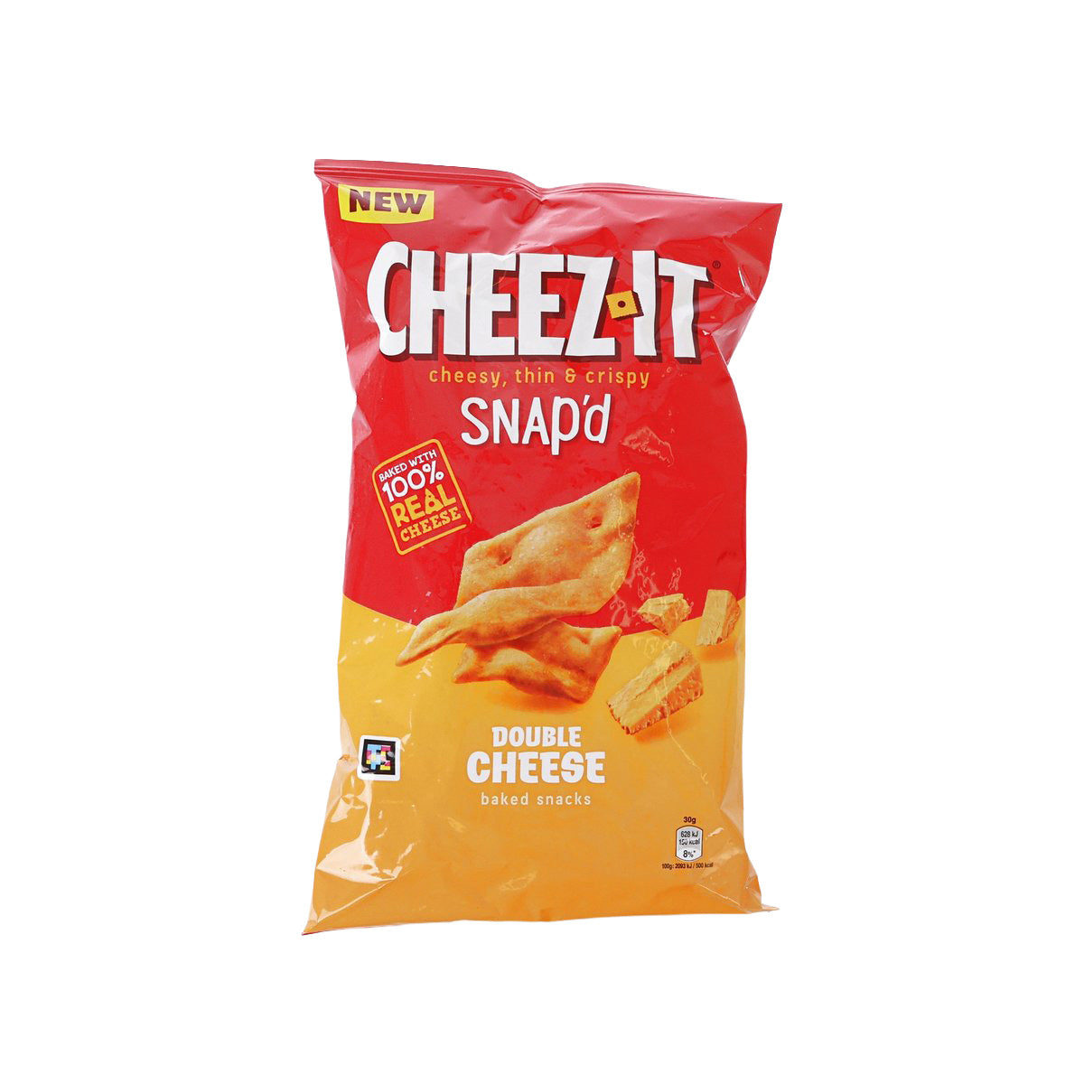 CHEEZ-IT Snap'd Double Cheese Baked Snacks  (120g)