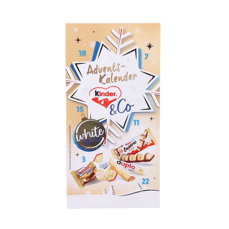 KINDER White Advent Calendar (Assorted Chocolate)  (263g)
