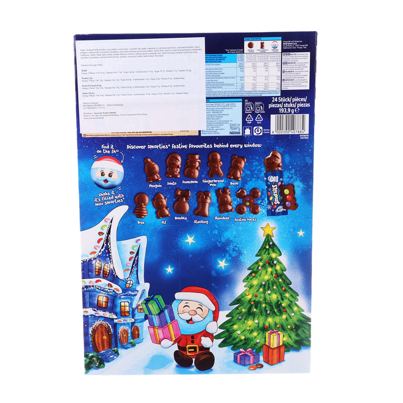 NESTLE Smarties Advent Calendar (Assorted Chocolate)  (193.9g)