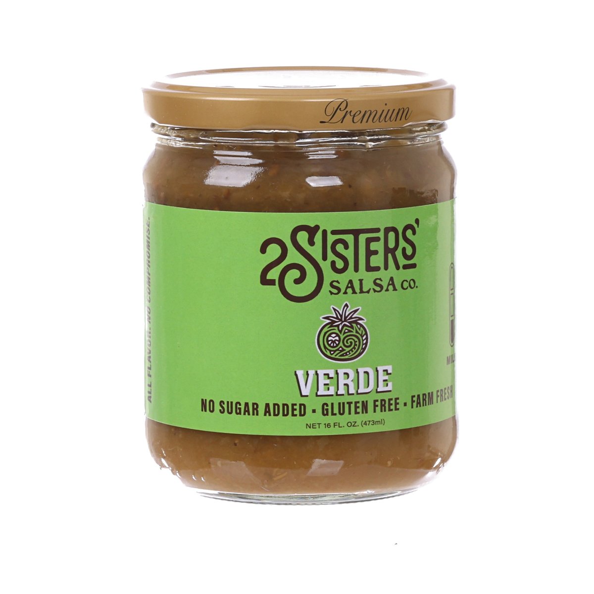 2 SISTERS SALSA Verde Salsa  (473mL)