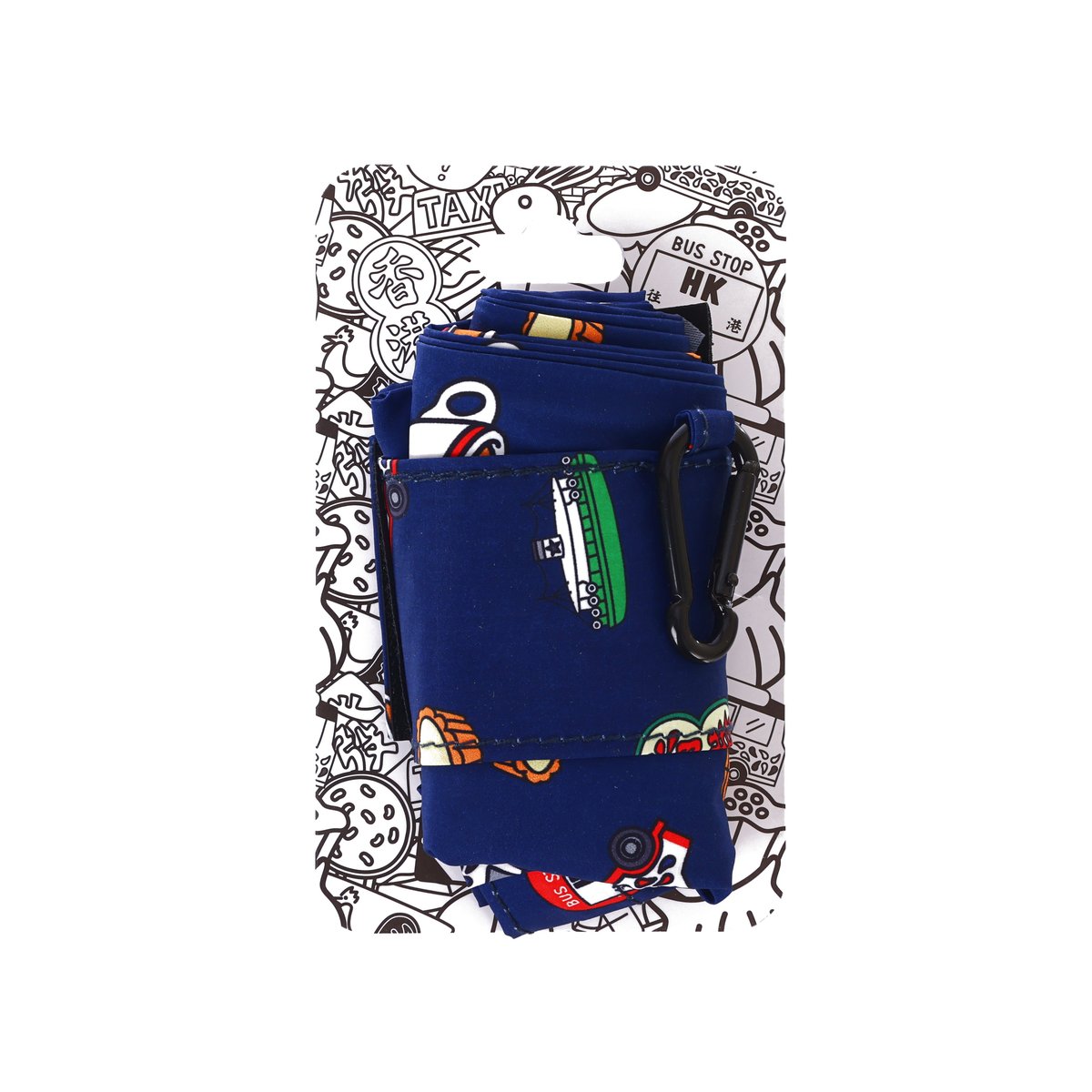 CITYSUPER HK Foldable Bag Roll-Mini-Blue