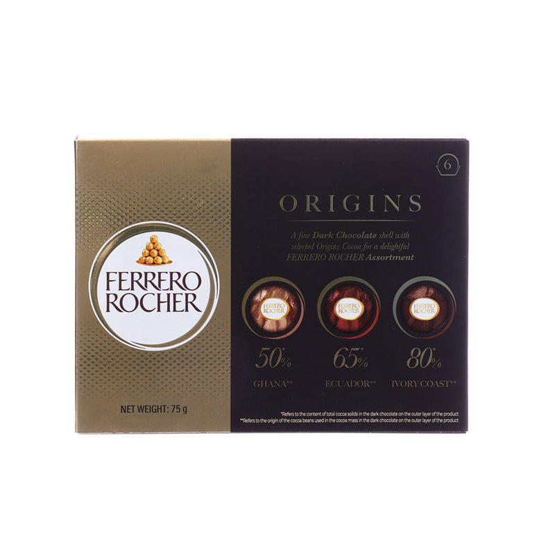 FERREROROCHER Dark Chocolate Specialties Assortment  (75g)
