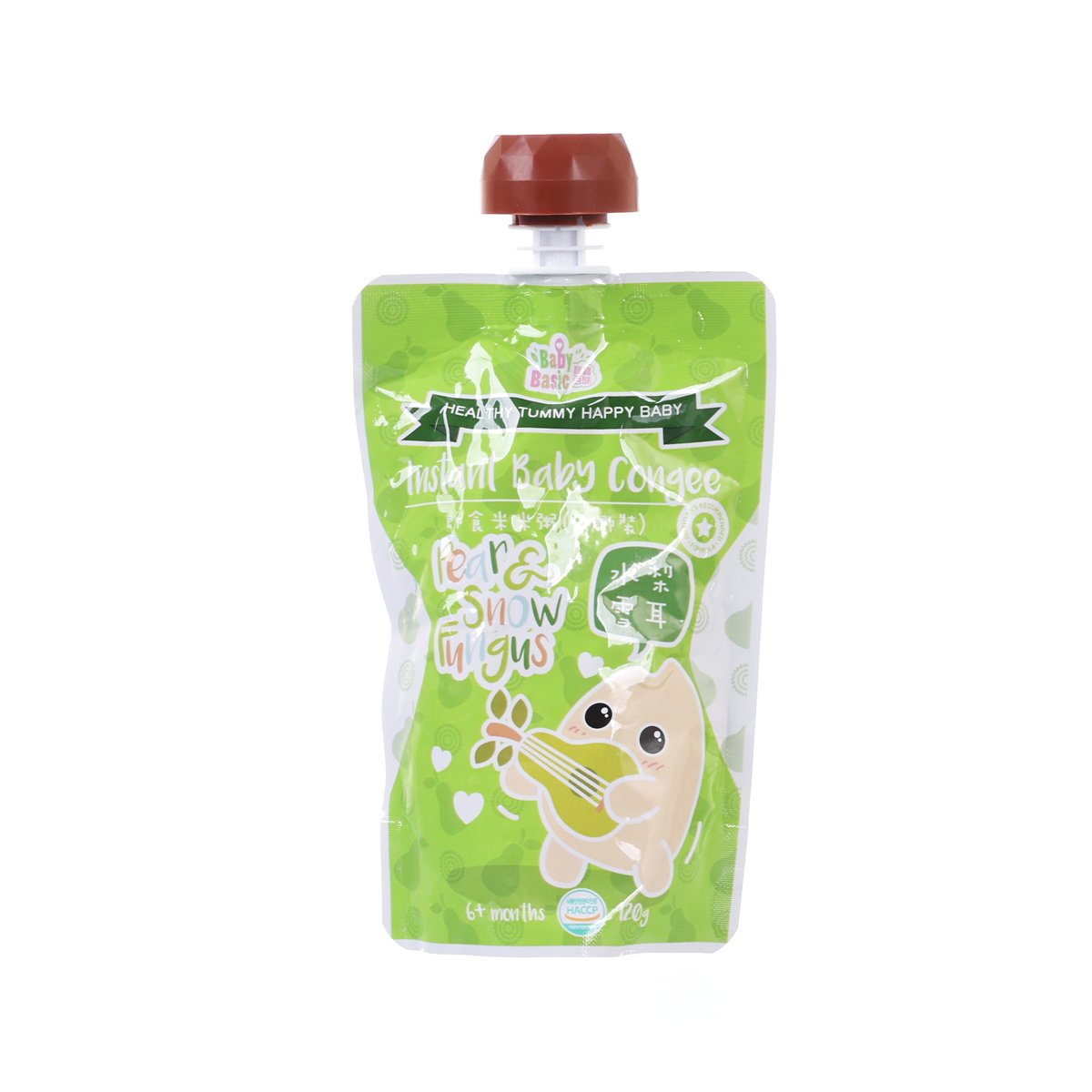 BABY BASIC Instant Baby Congee - Pear & Snow Fungus  (120g)