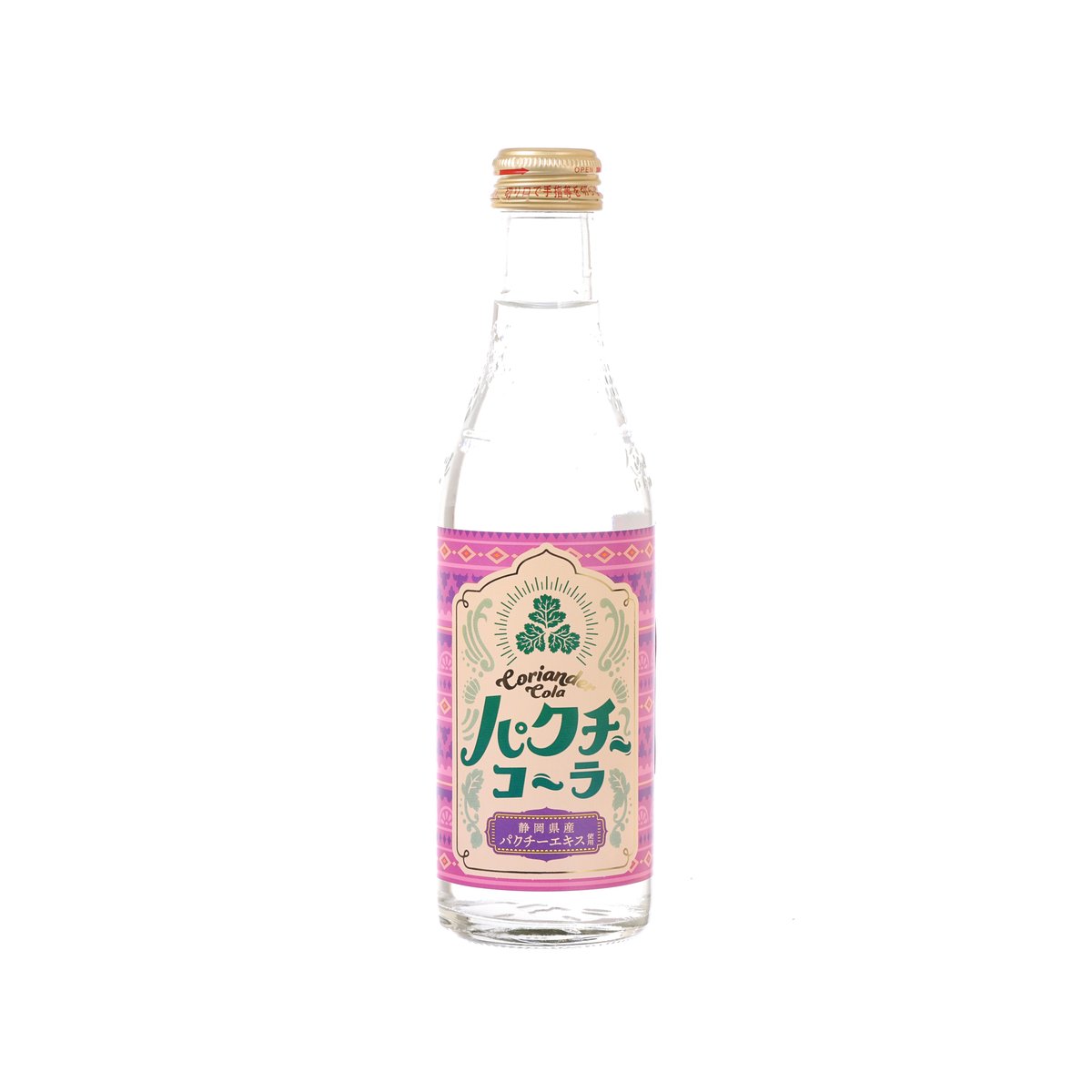木村飲料 芫荽可樂 [玻璃樽裝] (240mL)
