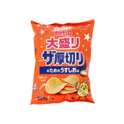 CALBEE Thick Cut Potato Chips Big - Light Salt Flavor  (107g)