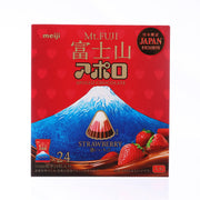 MEIJI Fuji Mountain Apollo Chocolate - Strawberry  (144g)