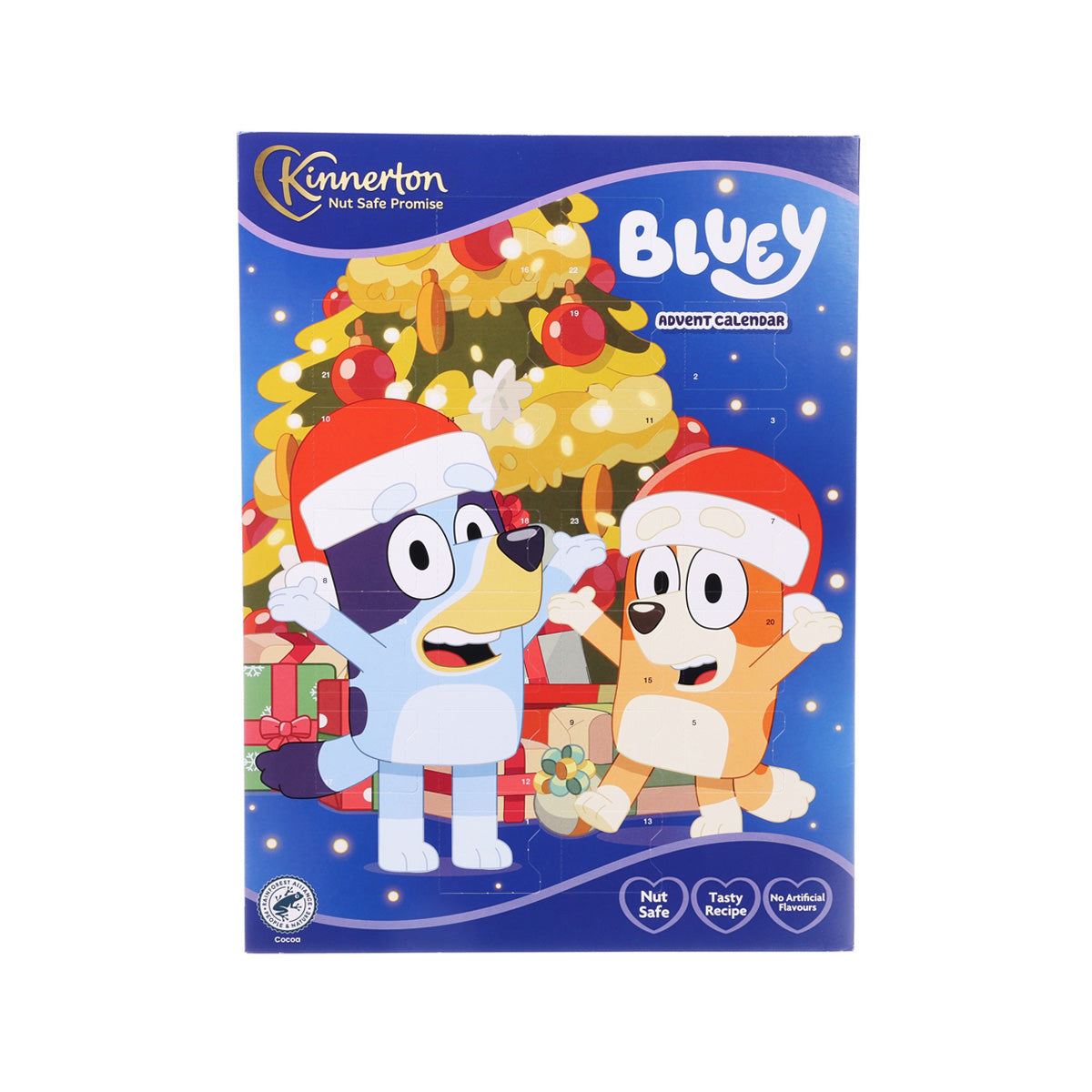 KINNERTON Bluey Advent Calendar with Chocolate  (40g)