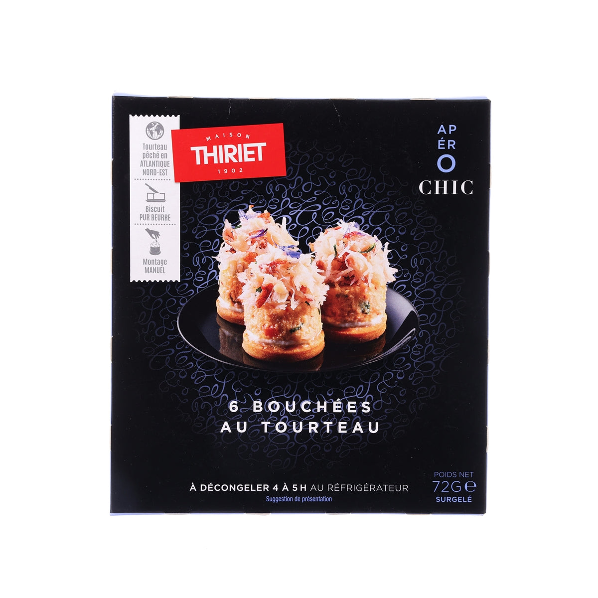 THIRIET 6件蟹肉開胃小點 (72g)