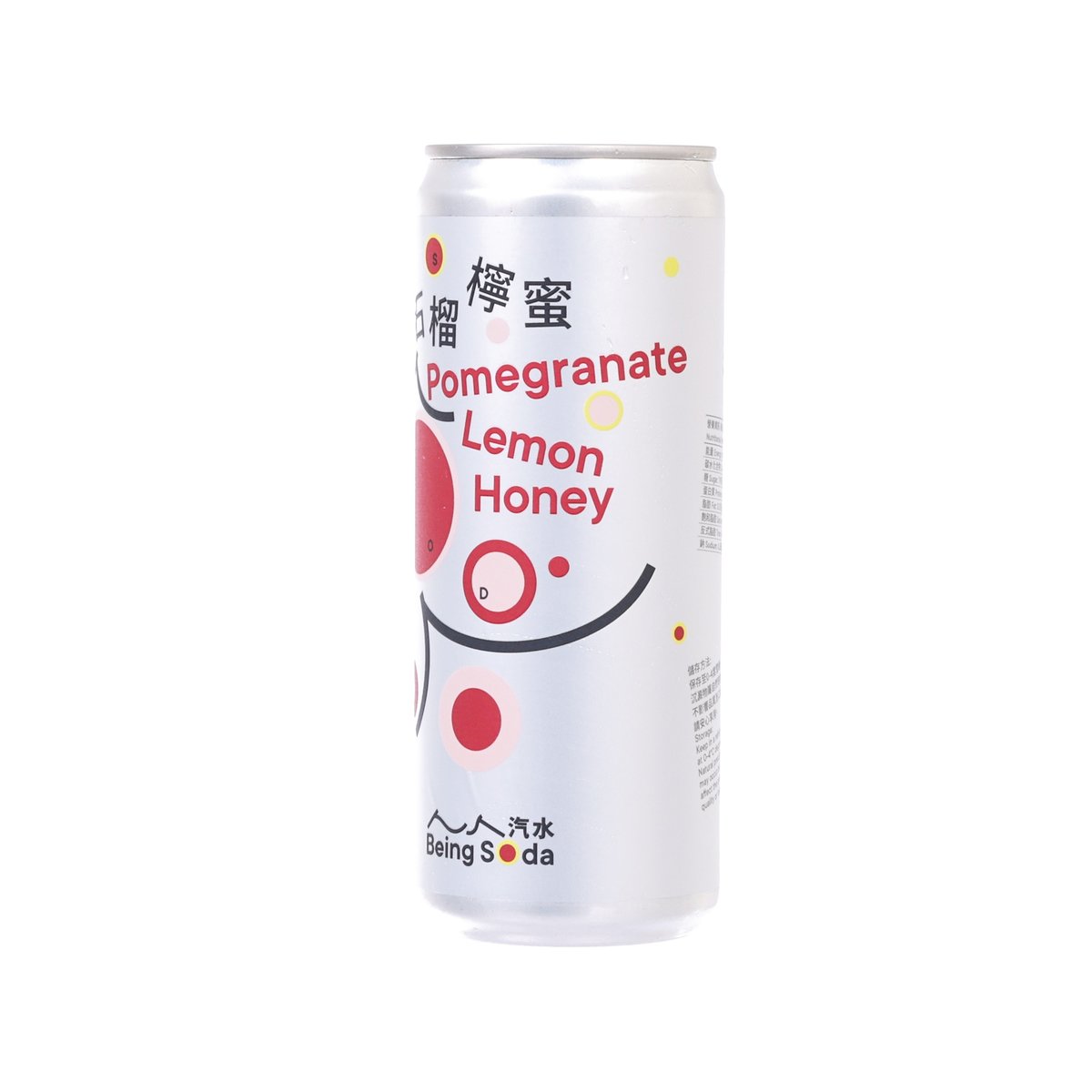人人汽水 石榴檸蜜汽水 [罐裝] (330mL)