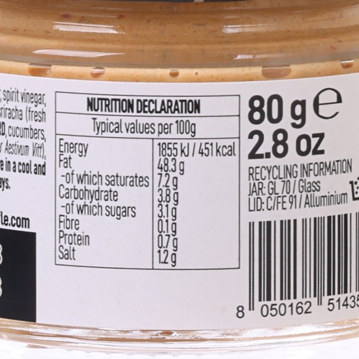 BE TRUFFLE Truffle Sauce  (80g)