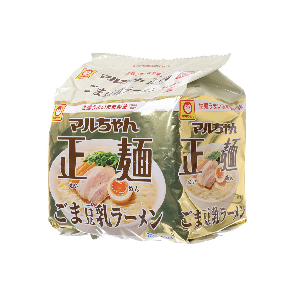TOYO SUISAN Maruchan Seimen Instant Noodle - Sesame & Soymilk Soup  (5 x 108g)