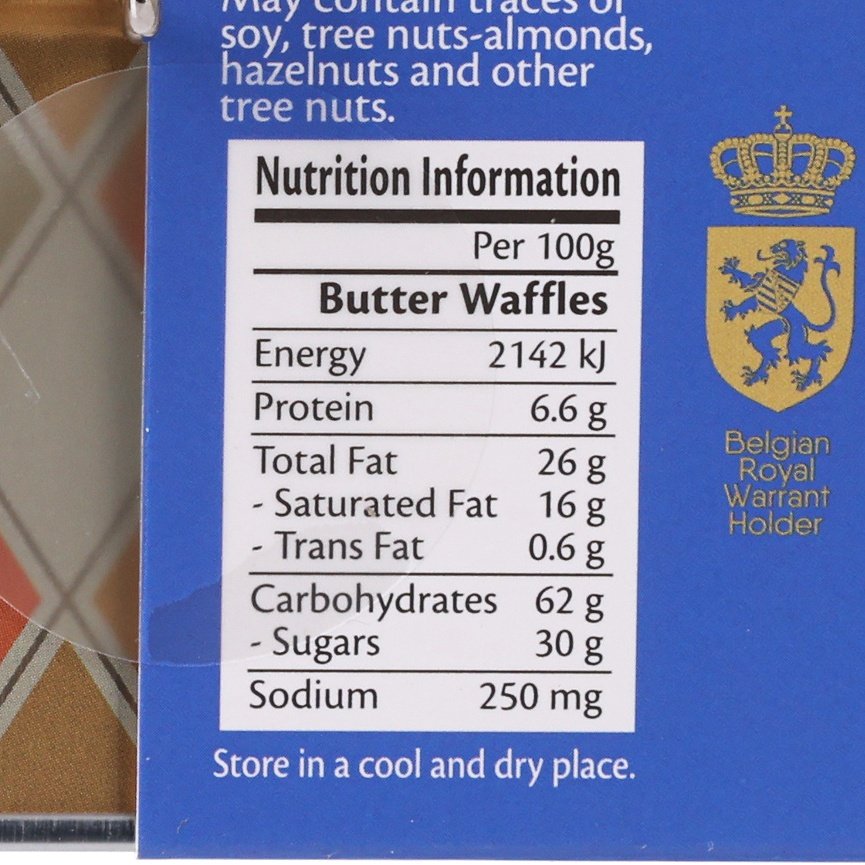 JULES DESTROOPER Mosaic Town Luxury Gift Tin - Butter Waffles  (200g)