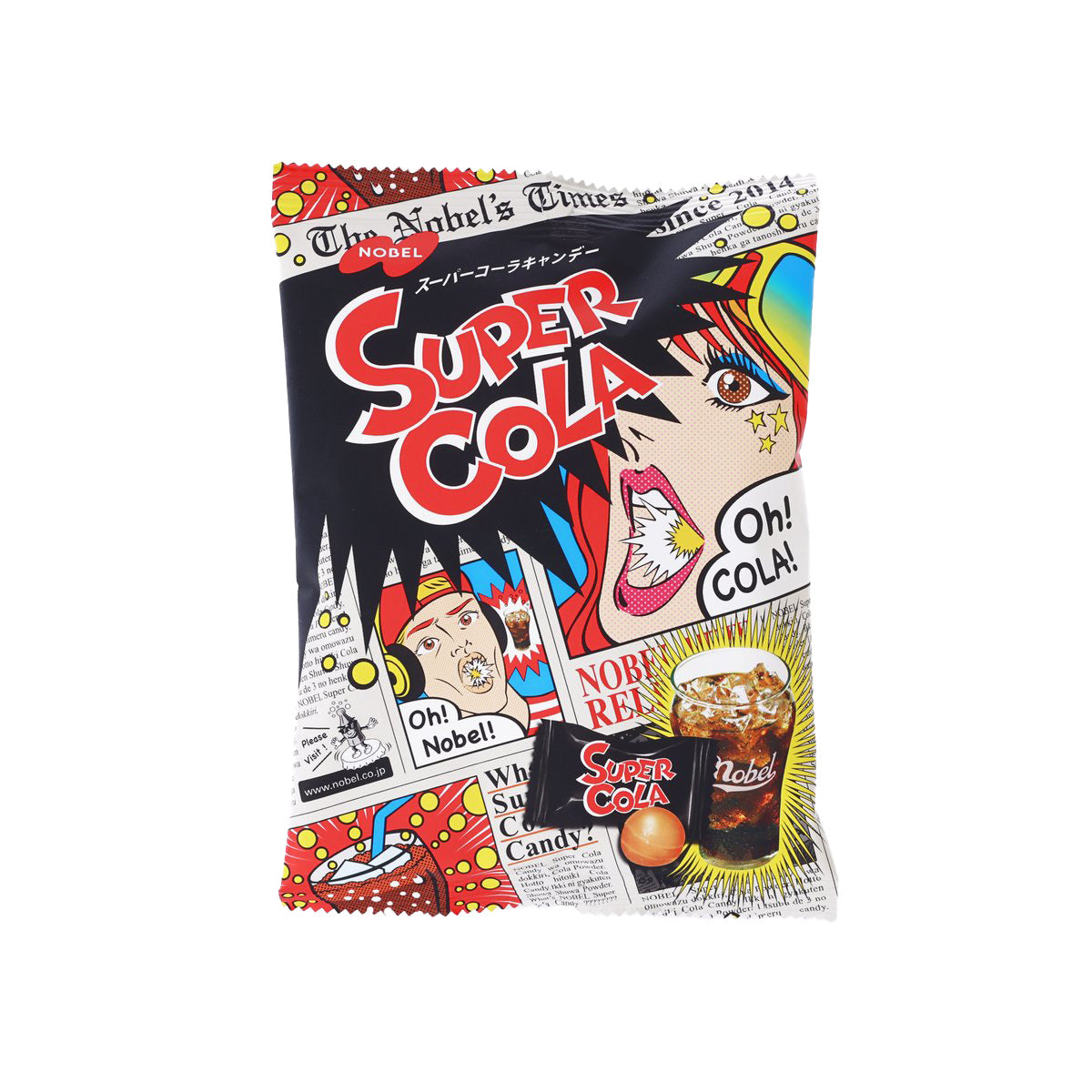 NOBEL Super Cola Flavored Candy  (80g)