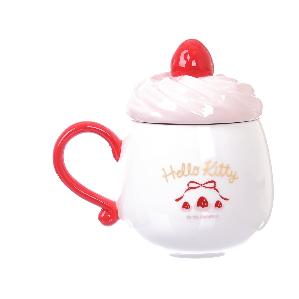SANRIO Sanrio Mug With Lid - Whip Kitty