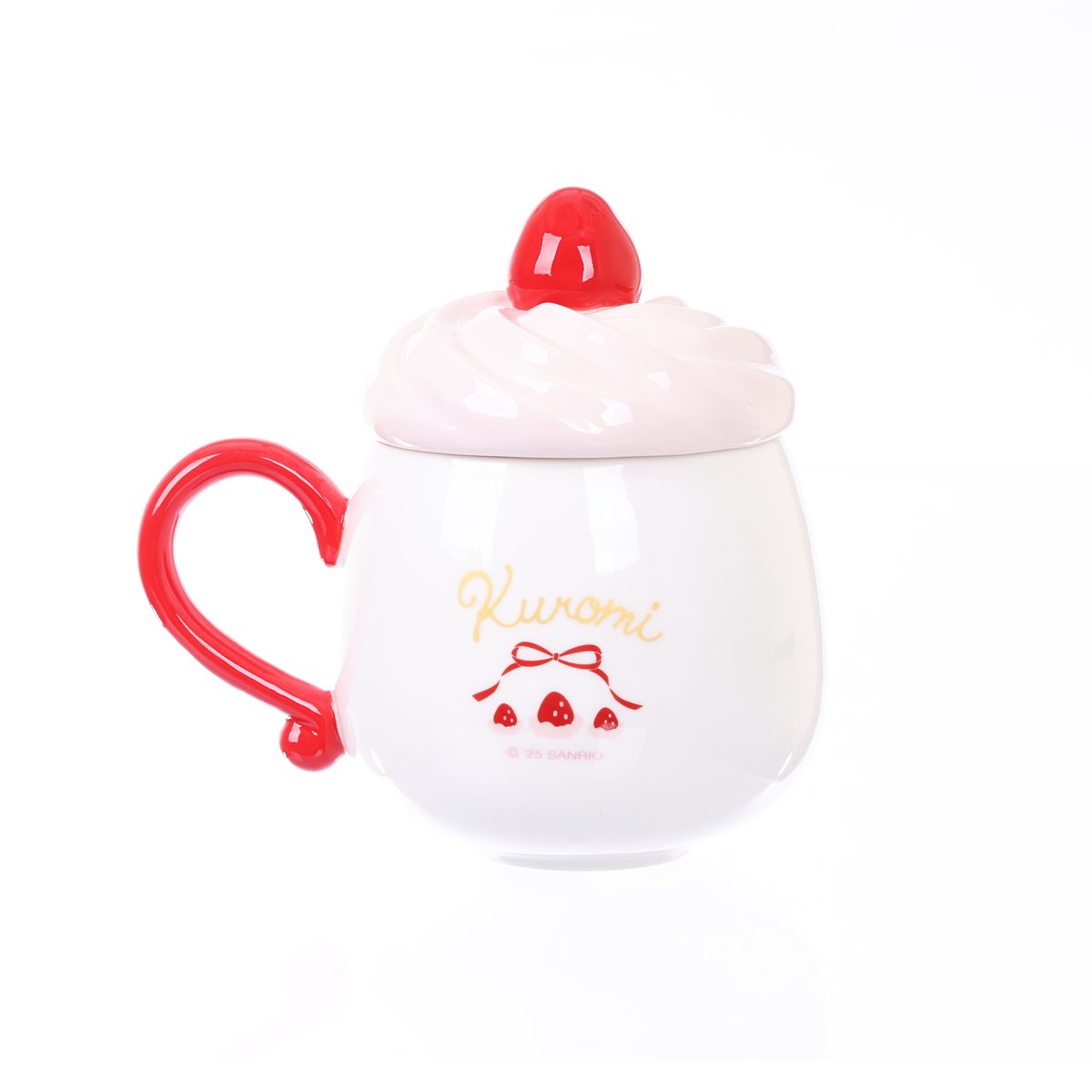SANRIO Sanrio Mug With Lid - Whip Kuromi