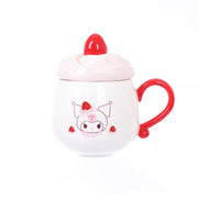 SANRIO Sanrio Mug With Lid - Whip Kuromi