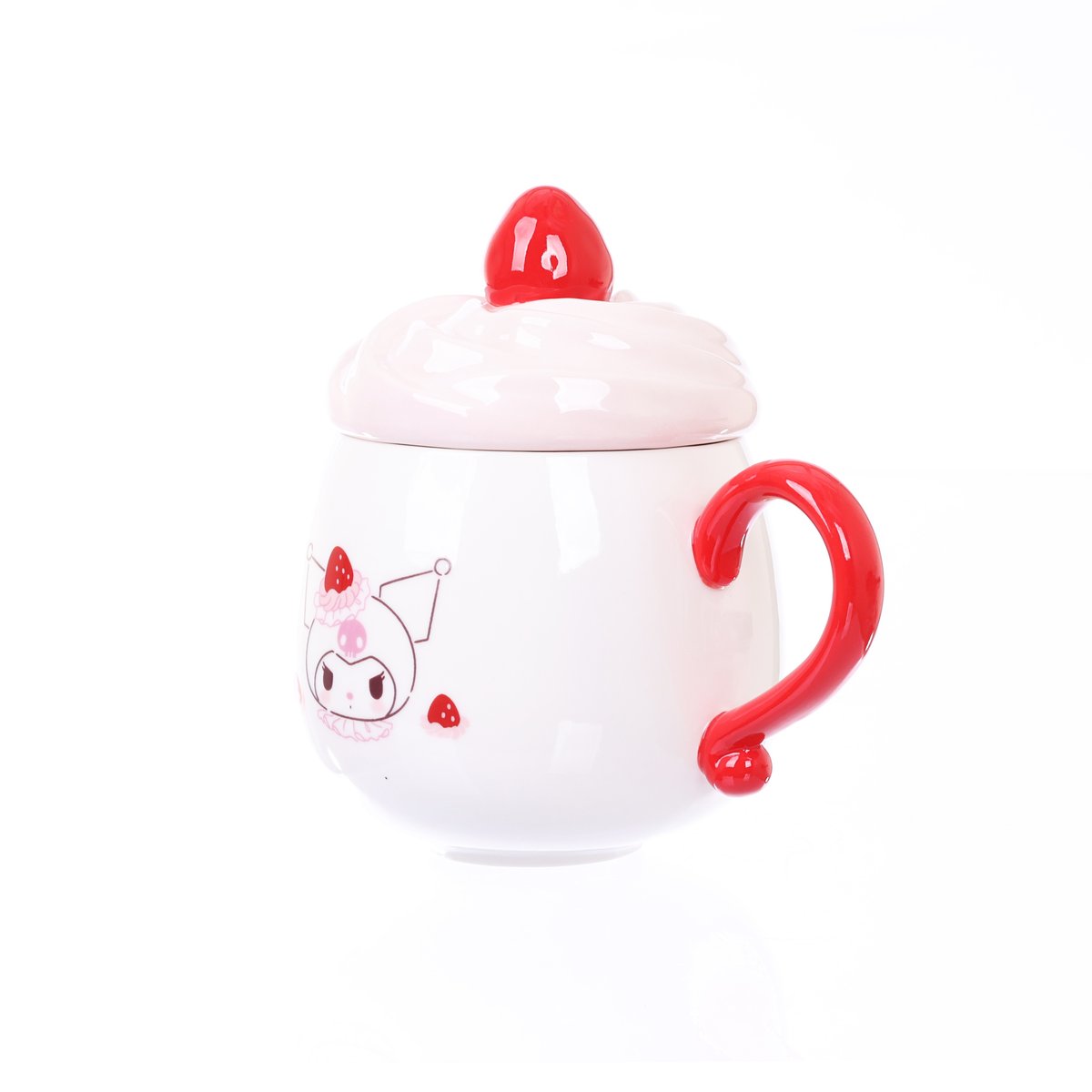 SANRIO Sanrio Mug With Lid - Whip Kuromi
