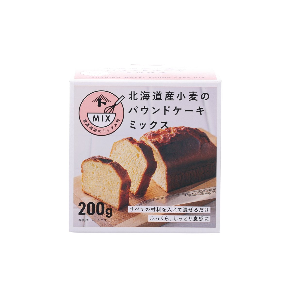 富澤商店 北海道小麥磅蛋糕預拌粉  (200g)