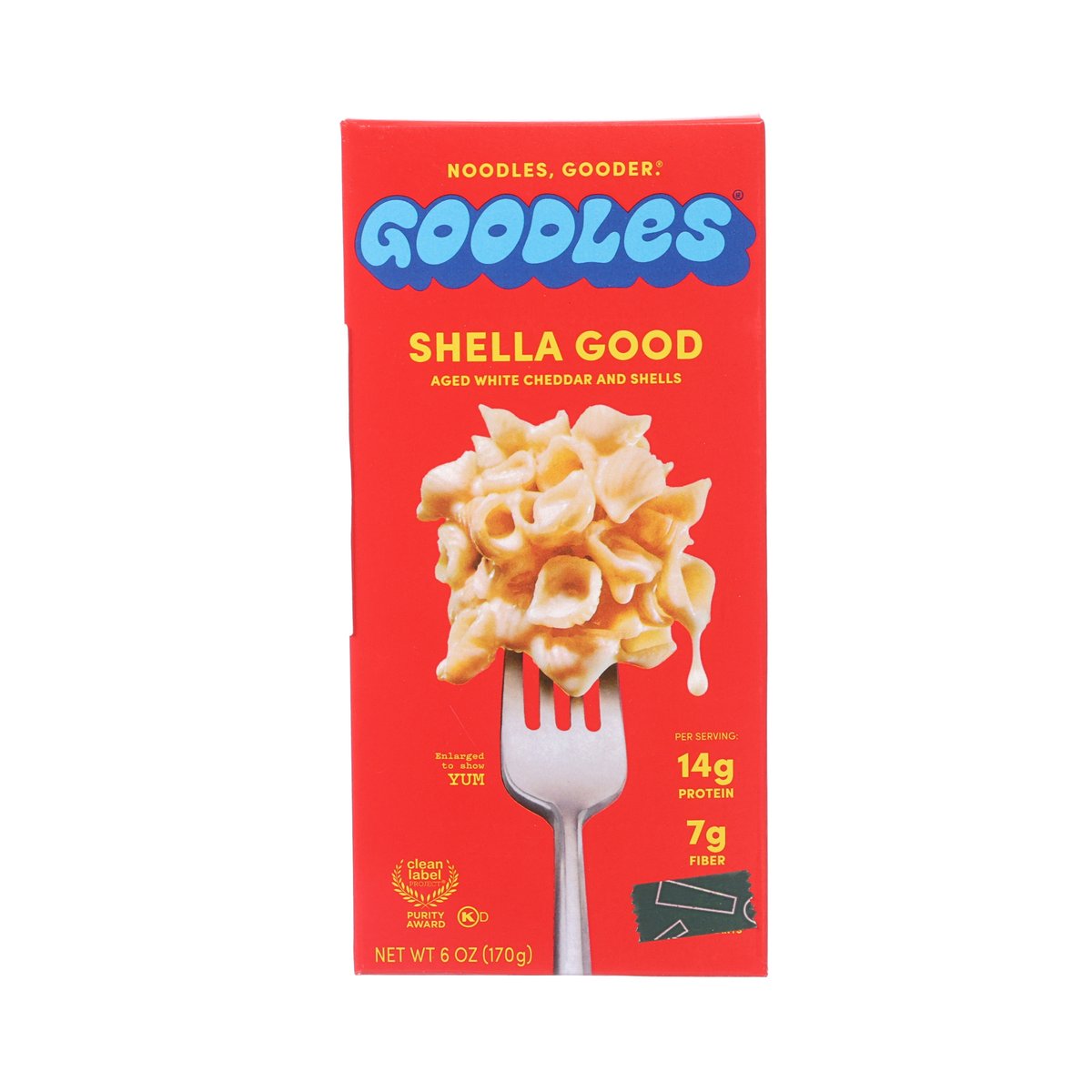 GOODLES Shella Good Aged White Cheddar and Shells  (170g)